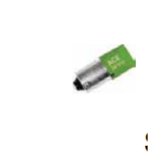 Lâmpada Sinalizador Led Verde Bj25S 12Vca/Vcc S1LS1512VCACCBA15S Ace Schmersal