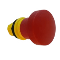 Botão Emergência Redondo Vermelho 1Na+2Nf Pux Destrav E24003 Ace Schmersal