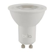 Lâmpada LED Mr16 Gu10 2700K Luz Amarela Bivolt 4,8W 550Lm 36G 301955 Brilia