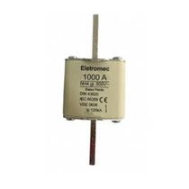 Fusivel Nh 4 500V 1200A 120Ka Bg NH4GL1200C - Bussmann