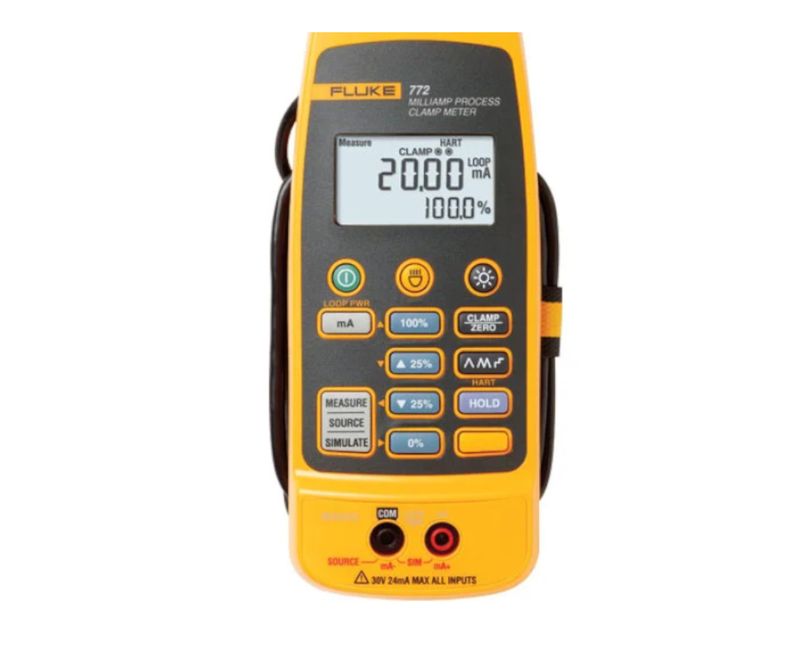 Alicate Miliamperímetro 4-20MA Para Instrumento Medidor 772 Fluke | Vídeo Comercial