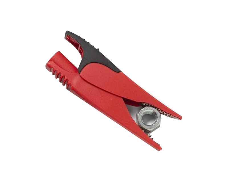 Clipes Jacaré Fluke AC285 para Sonda | Dimensional - Imagem do clipe vermelho