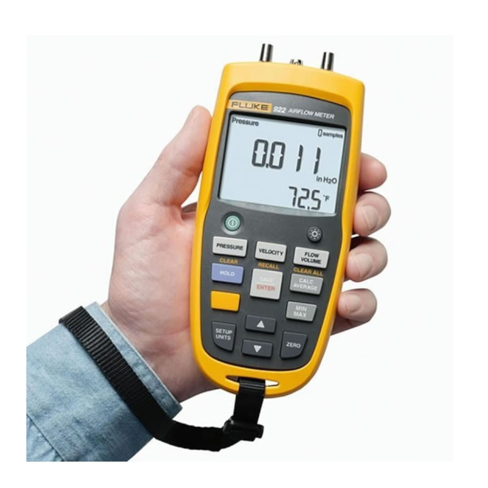 Instrumento Portátil Digital Medição Ar 10Psi Fluke922KIT | Dimensional ...