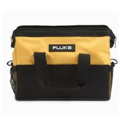 Bolsa Ferramentas Pano Balístico Com Estrutura De Aço Preta E Amarela 33X51X23Cm Zíper 25 Bolsos/Alça 1547919 Fluke