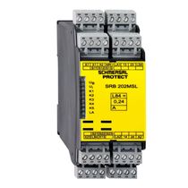 Relé Segurança Supervisão Cat 4 24Vcc 2Na SRB202MSL Ace Schmersal
