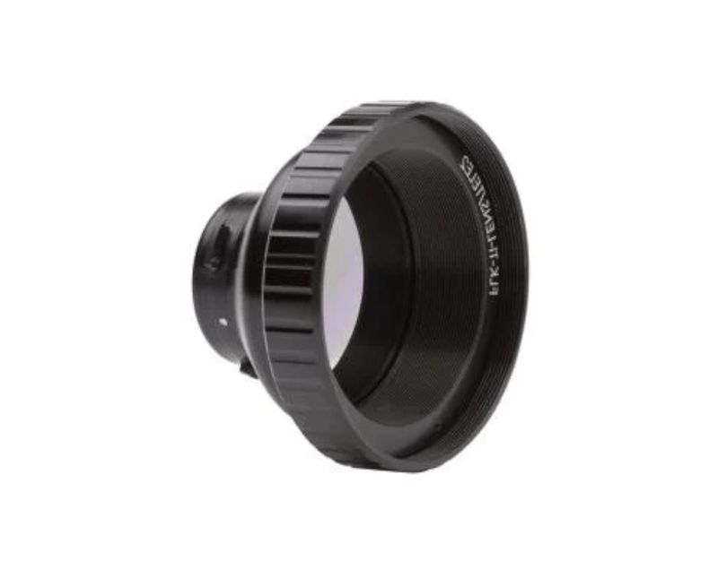 Lente Reposição Inteligente Telescópica Preto FLK2XLENS Fluke - Dimensional | Visão lateral
