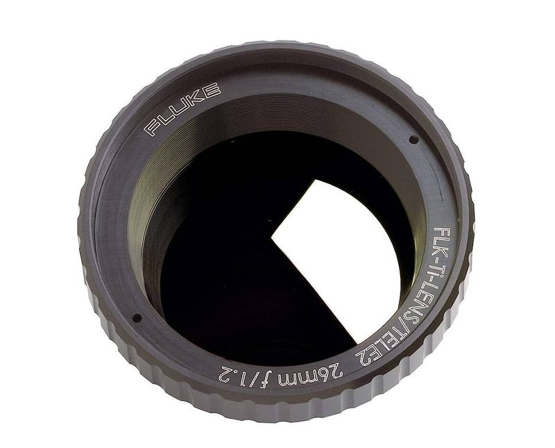 Lente Reposição Inteligente Telescópica Preto FLK2XLENS Fluke - Dimensional | Visão interna do produto