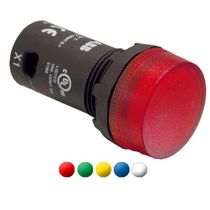 Sinaleiro Redondo Plast Verde 22Mm 240V PILOTLIGHTCL100G ABB