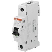 Disjuntor Mini Monopolar 1,6A 253VCA/220VCC K 10KA S200Muc S201Mk1,6Uc Abb