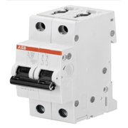 Disjuntor Mini Bipolar 3A 440V Curv C 6Ka S202C03 ABB
