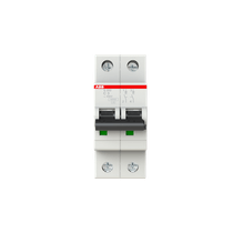 Disjuntor Mini Bipolar 3A 400/440VCA C 10KA S200 S202C03 Abb