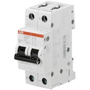 Disjuntor Mini Bipolar 4A 230/400V Curv C 15Ka S200M S202MC4UC ABB