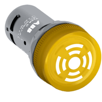 Sinaliz Son Pulsante 80Db 24Vca/Vcc 22,5Mm Ilum CB1610Y ABB