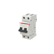 Disjuntor Mini Bipolar 16A 400/440VCA B 10KA S200 S202B16 Abb