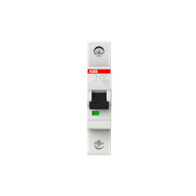 Disjuntor Mini Monopolar 10A 230/400V Curv C 15Ka S200 S201MC10 ABB