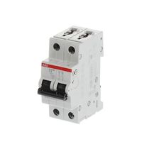 Disjuntor Mini Bipolar 4A 440VCA C 15KA S200M S202Mc4 Abb