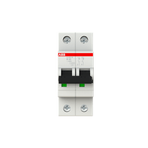 Disjuntor Mini Bipolar 40A 440VCA B 15KA S200M S202Mb40 Abb