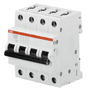 Disjuntor Mini 4P 32A 230/400V Curv C 15Ka S204M S204MC32 ABB