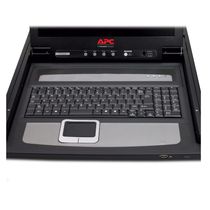 Monitor Para Rack Lcd 17" Preto Com Teclado/Mouse AP5717 APC