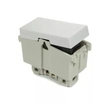 Módulo Interruptor Predial 1 Tecla Simples Embutir 250V 10A Branca 13798028 WEG