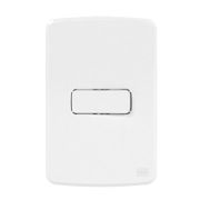 Interruptor Embutir Simples Branco 250V 10A Com Placa 4X2 Branco 13272418 WEG
