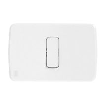Interruptor Embutir Simples Branco 250V 10A Com Placa 4X2 Branco 13272418 WEG