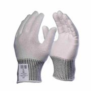 Luva Para Corte Branca Açoflex DA12580 Tamanho 8/M CA47320 Danny