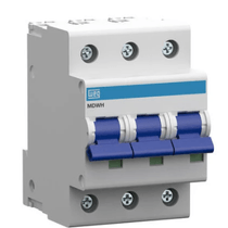 Disjuntor Mini Tripolar 16A 400VCA/250VCC C 10KA Mdwh Mdwhc163 Weg
