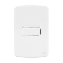 Interruptor Sob 1Tecla Bipolar Br 250V 10A C/Placa 4X2 Br 13272419 Weg