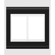 Placa Encaixe 4X4 Br/Pt 6Pos Refinatto 13978255 Weg