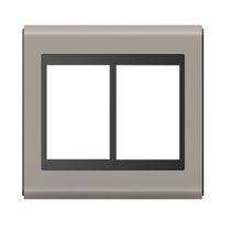 Placa Encaixe 124,5X129,5X8,6Mm Arg/Pt Stella 13978327 Weg