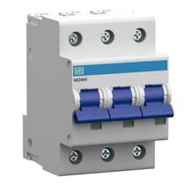Disjuntor Mini Tripolar 80A 400VCA/250VCC C 10KA Mdwh Mdwhc803 Weg