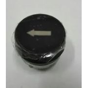 Botão Frontal Redondo Preto F22,5Mm Grav Seta Sobe Pulso/Soco PL005019 Steck