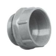 Adaptador Rosca Termoplástico Macho e Fêmea Bsp 1" x Npt 1 S0054 Steck