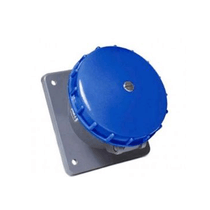 Tomada Embutir Fêmea 3 Polos + Neutro + Terra 63A 220-250V Cz/Az 9H IP67 A5549 Steck