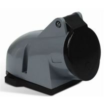 Tomada Sobrepor Fêmea 3 Polos + Terra 32A 690V Com Bloqueio Mecânico IP44 Superlock S4205 Steck