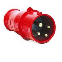 Plugue Industrial Tripolar 32A 380-440V S63300006 Steck