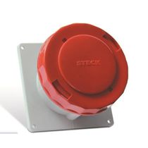 Tomada Embutir Fêmea 2 Polos + Terra 16A 440V 9H IP67 N3049W Steck