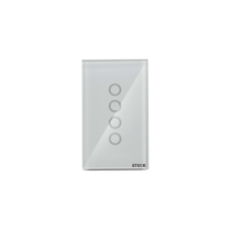Interruptor Inteligente  Branco 4 Botões 4x2 SMCI4BS1 Steck