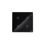 Interruptor Inteligente Preto 4 Botões 4x4 SMCI4PS2 Steck