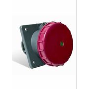 Tomada Embutir Fêmea Tripolar 200A 130V Amarelo 4H IP67 Com Tampa S3844W Steck
