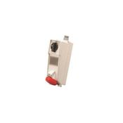 Tomada Sobrepor Fêmea 3 Polos + Neutro + Terra 32A 460V Vermelho Bloqueio IP67 Com Tampa Surelock SS52011DD Steck