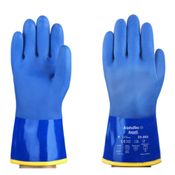 Luva Baixa Temperatura Pvc Azul Antiderrapante Tamanho 9 VersaTouch 23-202 CA 35695 Ansell