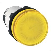Sinaleiro Redondo Plástico Amarelo 22Mm 24-220V Led Ba9S CLV214CLPRC00122024VCAS1L Ace Schmersal