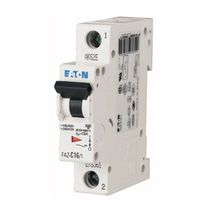 Disjuntor Mini Monopolar 100A 220/400VCA C 20KA Mmc Mmctc1001 Eaton