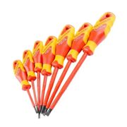 Chave Jogo Fenda/Philips 7 Peças Amarelo E Vermelho 1000V 2,5-5Mm VDE21702160PH077 Gedore