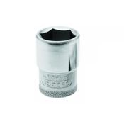 Soquete 1/2" Sextavado Aço Cromo Vanádio 30X43Mm 1930MM Gedore