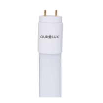 Lâmpada LED T8 Tubular G13 120cm 6500K Luz Branca Fria Bivolt 18W 20252C Ourolux