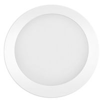 Luminária Led Plafon Redondo Embutir Branca Bivolt 4000K 12W 03208B Ourolux