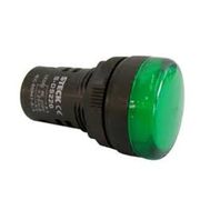 Sinaleiro Frontal Redondo Metal Verde 30Mm SLLML2 Steck